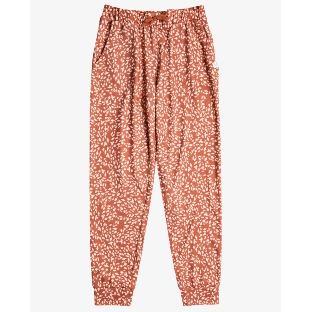 Girl's Real Friends Canvas Jogger Pants Animal Print